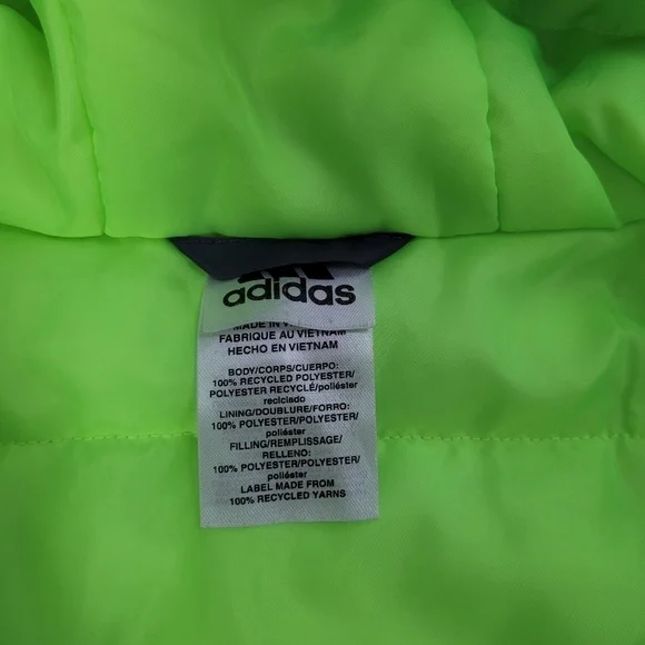 ADIDAS Hooded Cold Weather Jacket - Picture 5 of 10